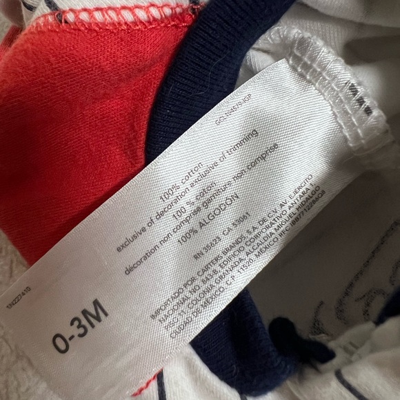 Carters ‘daddy’s rookie’ 0-3 Month Footie - Picture 8 of 8